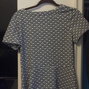 Ann Taylor peplum top size small